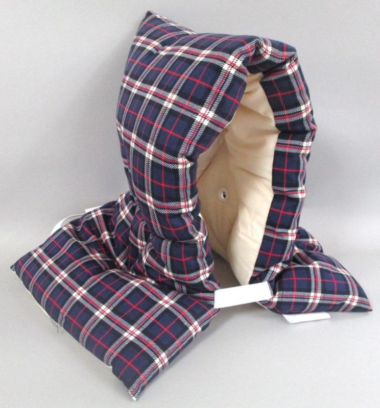 画像2: チェックｘ紺　大寸 (2)