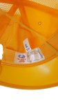 画像6: 調節機能付き　メッシュ黄色帽子　メトロ型　５０ｃｍ〜５４ｃｍ　Ｓサイズ　　　＃189 (6)